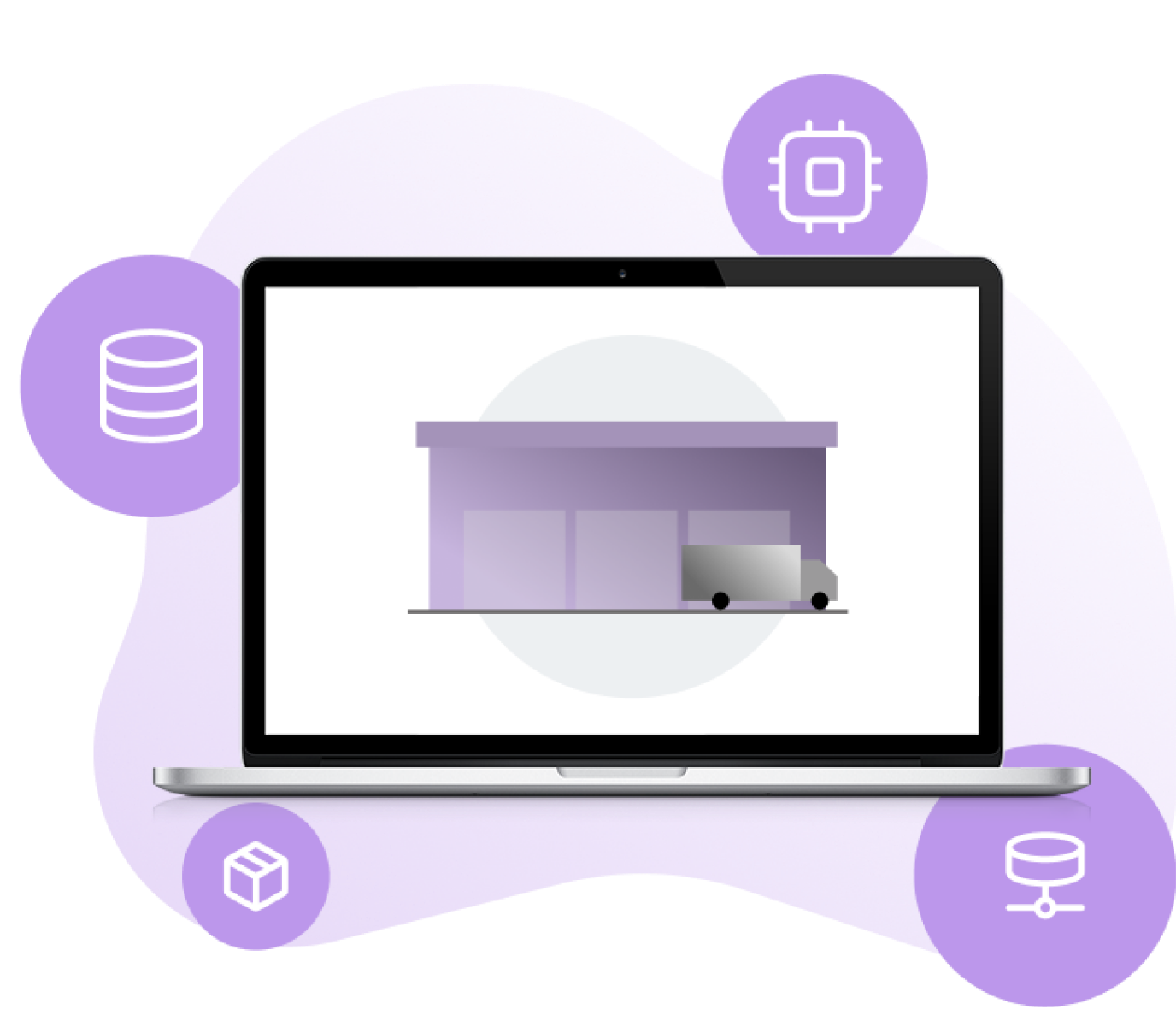 Data warehousing illustration